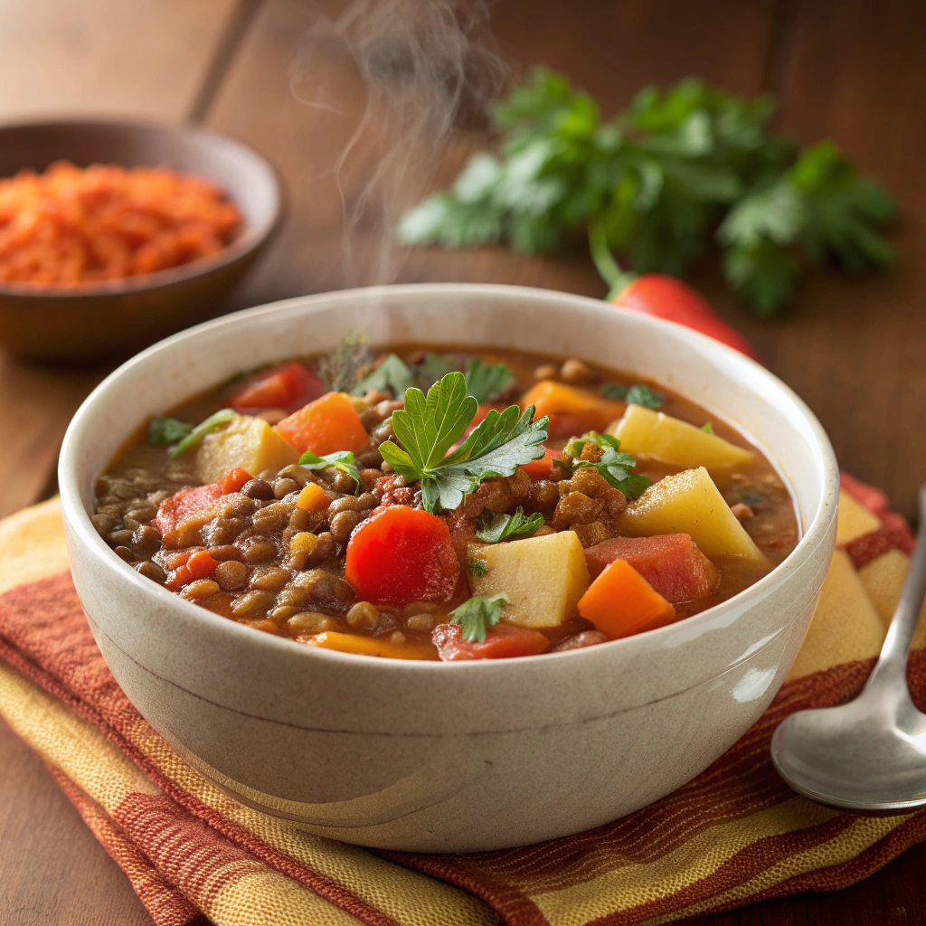 Lentil and Vegetable Dinner Stew