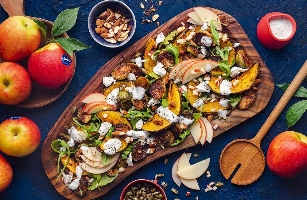 Apple Pumpkin Salad