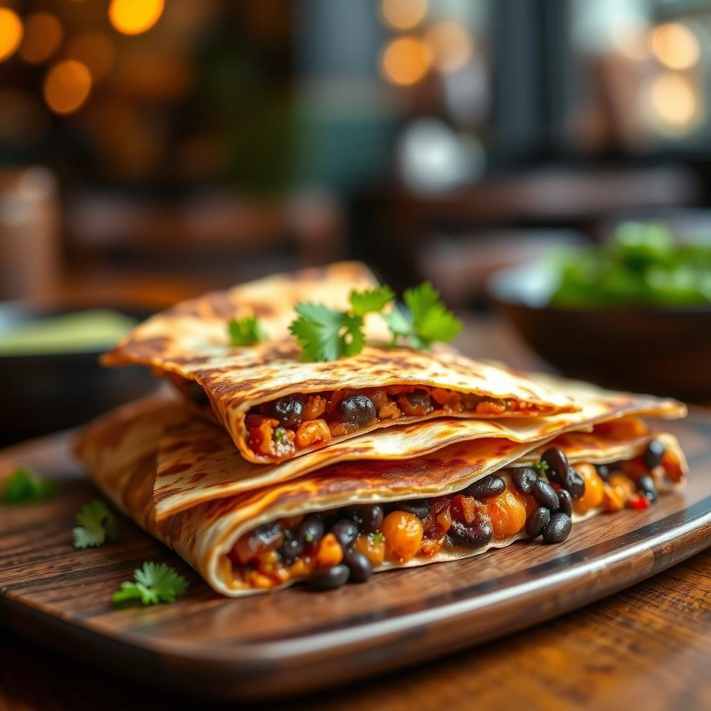 Baked Sweet Potato and Black Bean Quesadillas photo 2